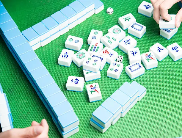 麻將骰子規則 - 抓牌順序